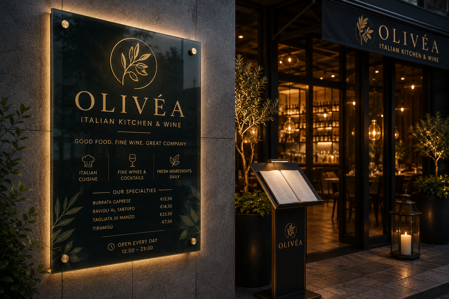 Glass Signage & Branding