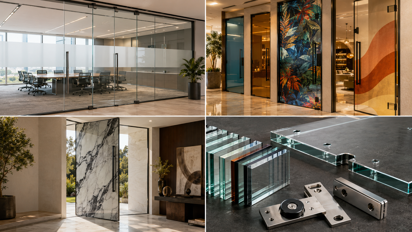 Decorative patterns and privacy zones