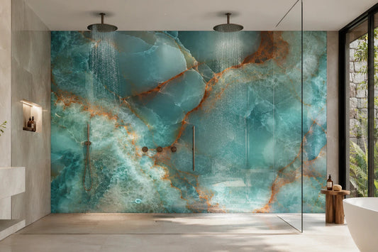 Glass Bathroom Wall Panels