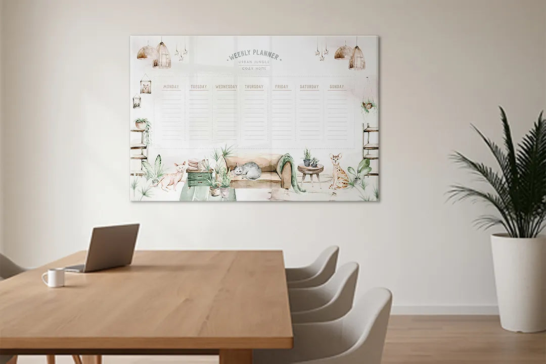 Designer Glass Whiteboards | Custom Print & Branding