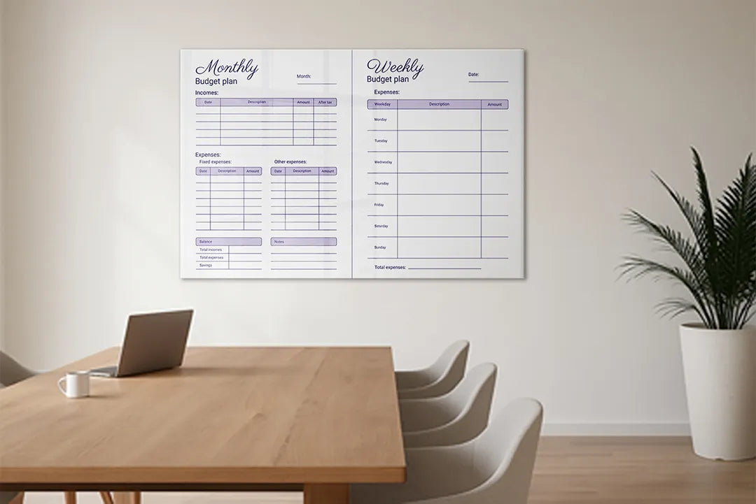 Designer Glass Whiteboards | Custom Print & Branding