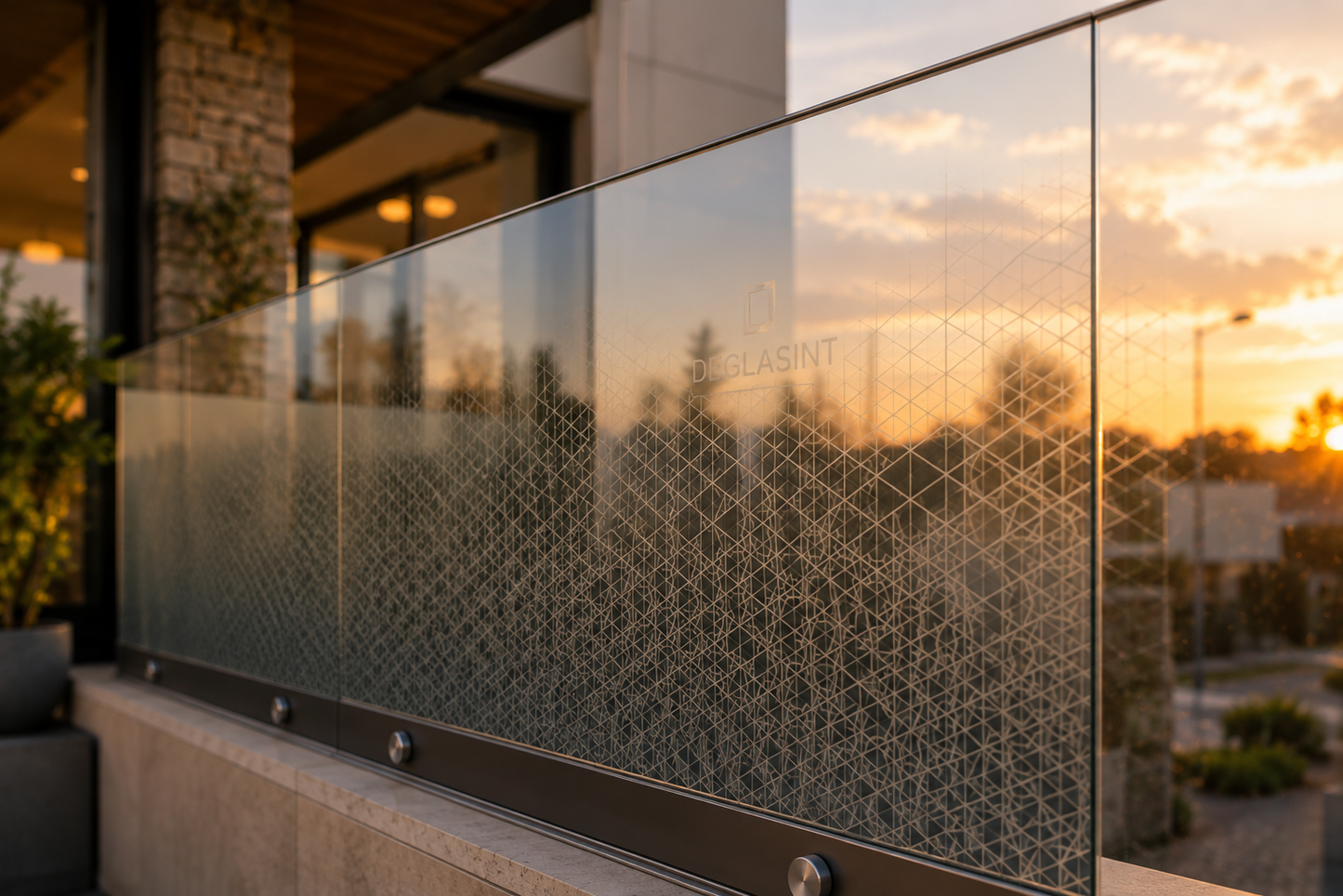 Custom architectural glass panels