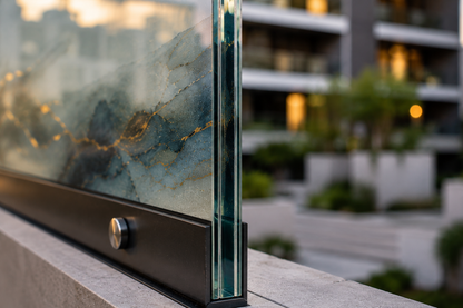 Custom architectural glass panels
