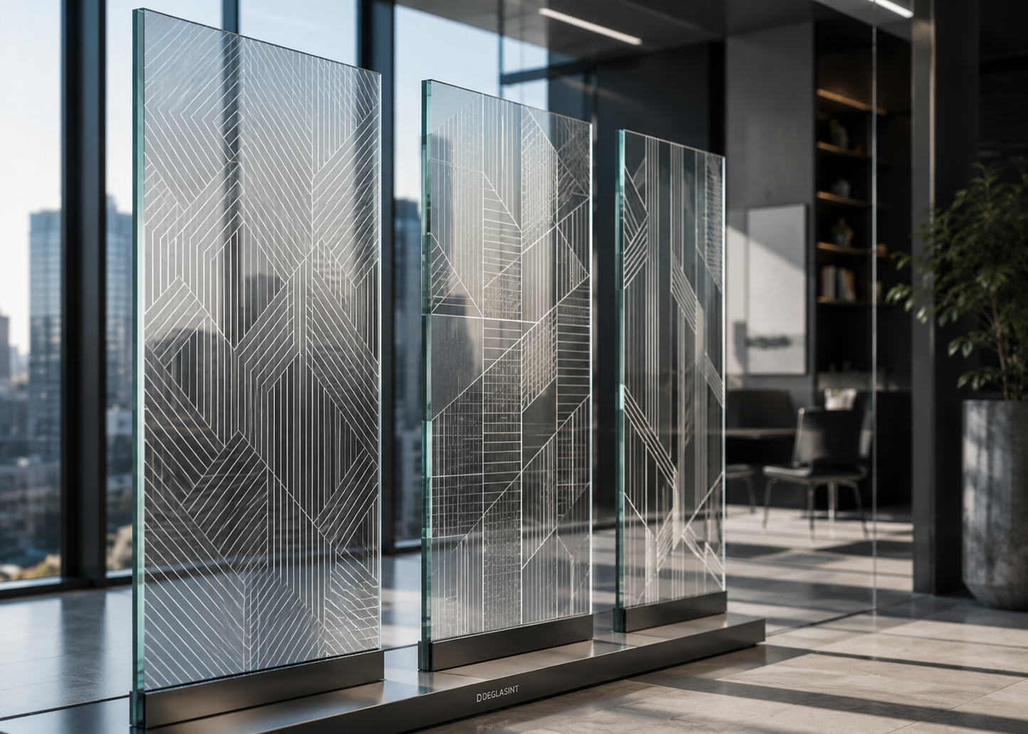 Custom architectural glass panels