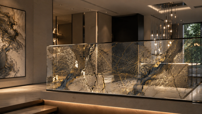 Custom architectural glass panels