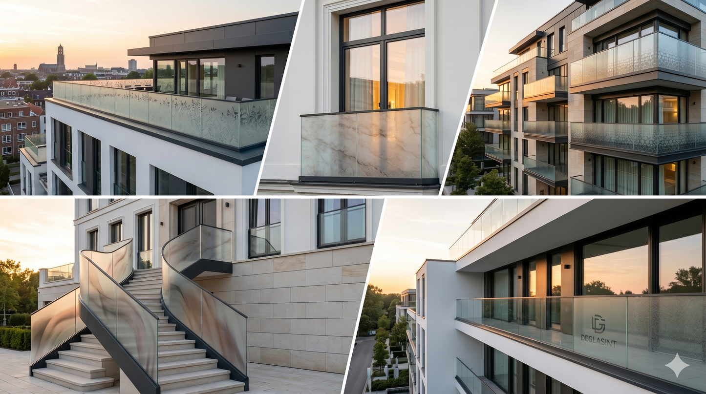 Custom architectural glass panels
