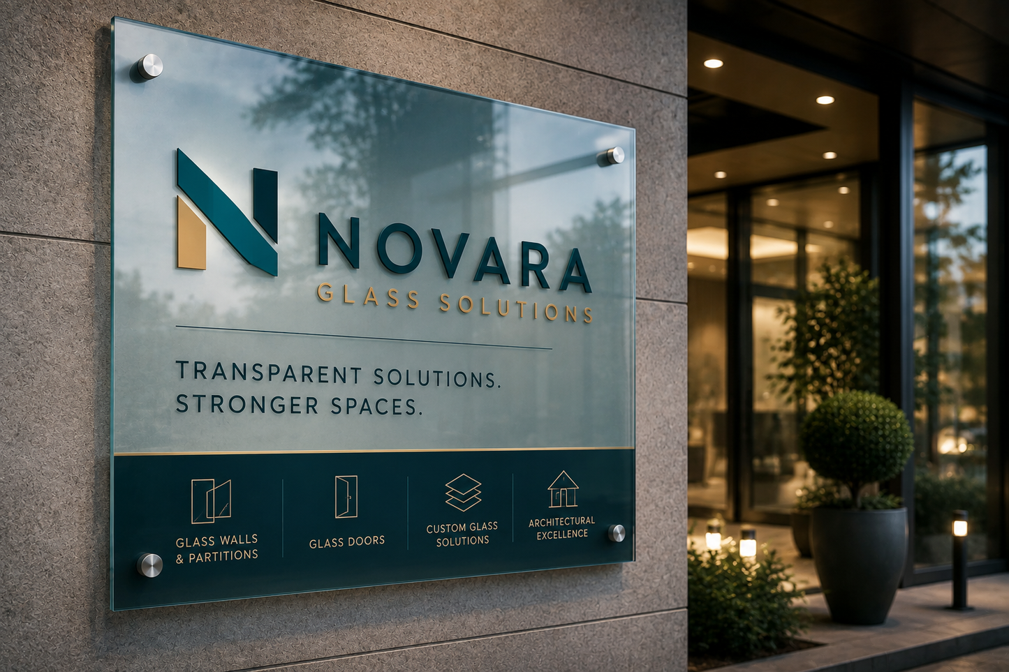 Glass Signage & Branding