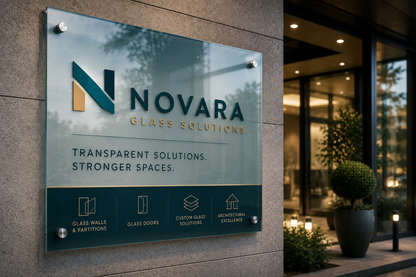 Glass Signage & Branding
