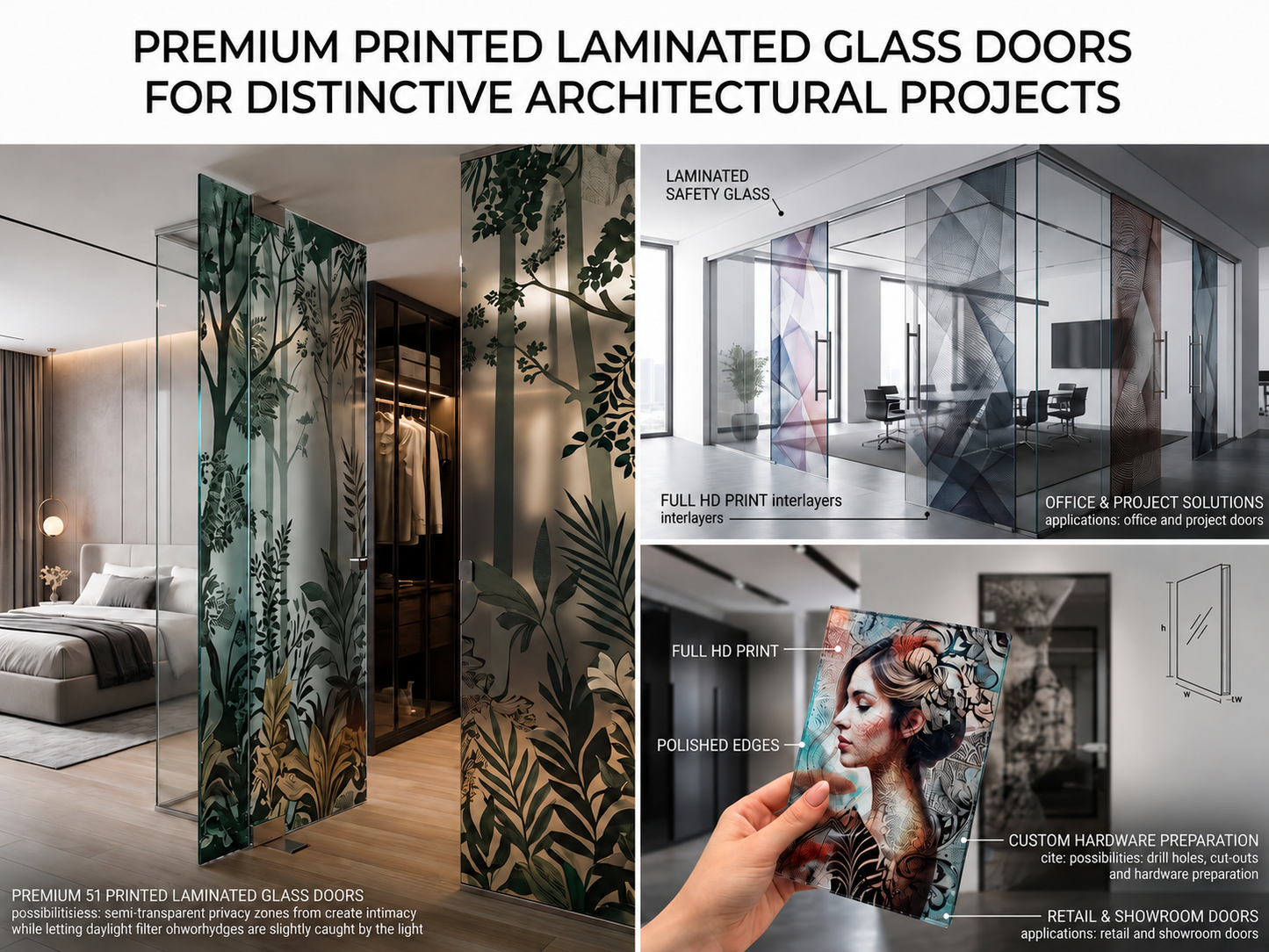 Digital print on PVB film