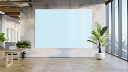 Glazen whiteboarden