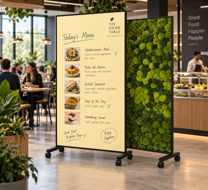 Mobile Glass Whiteboards | Double-Sided & Acoustic