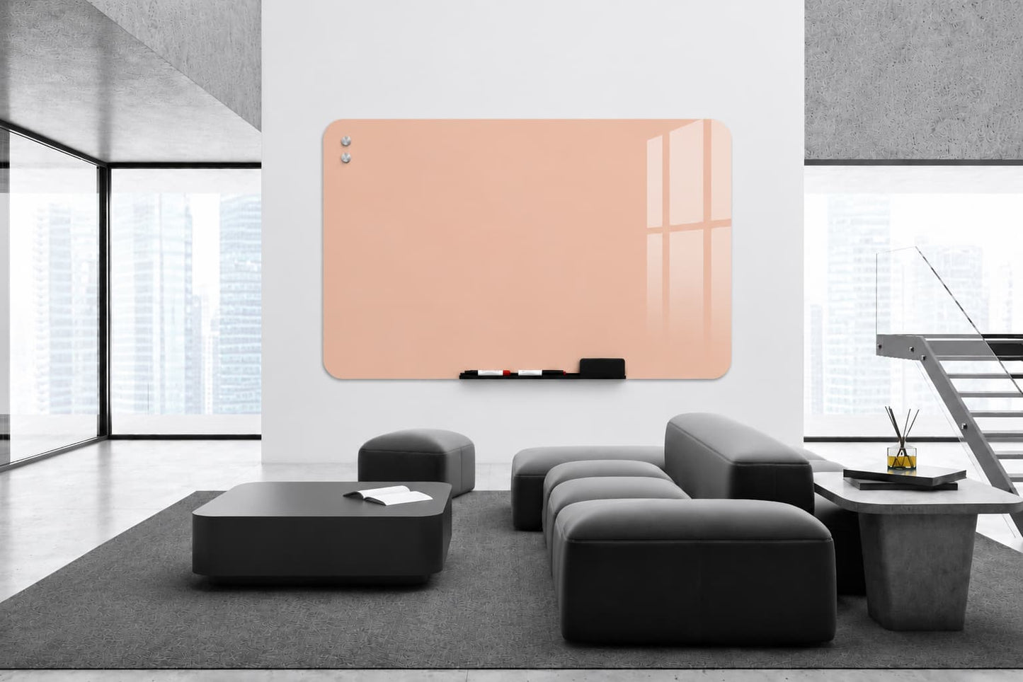 Color Magnetic White Board