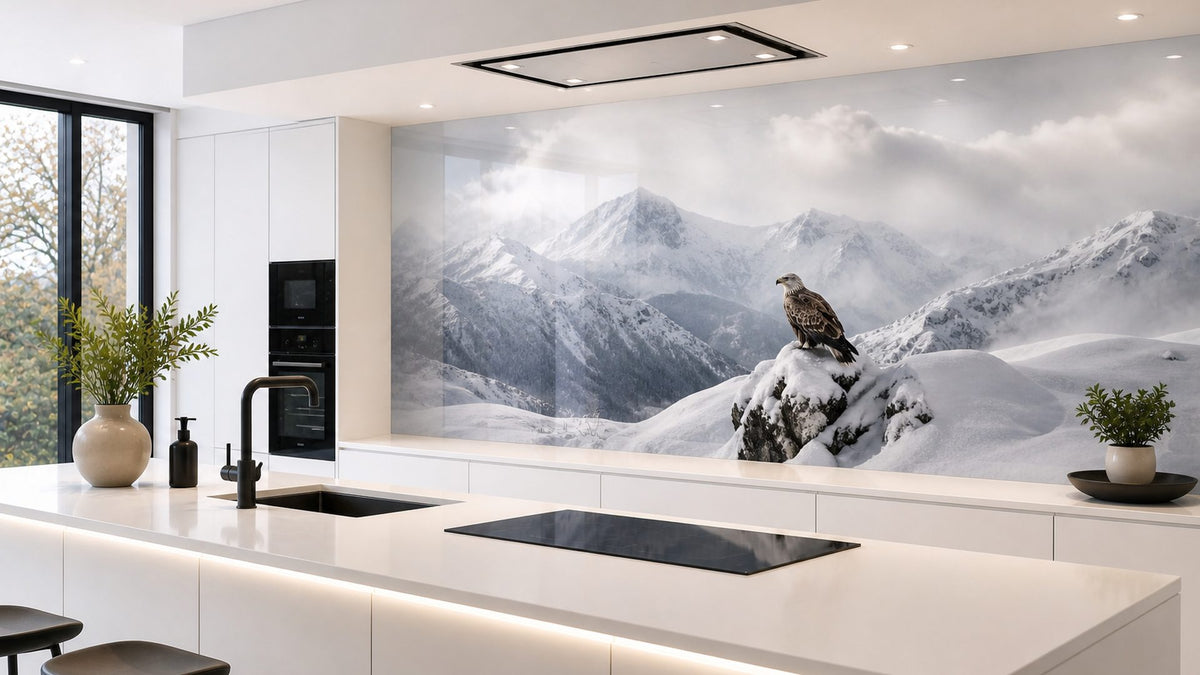 Glass Kitchen Wall