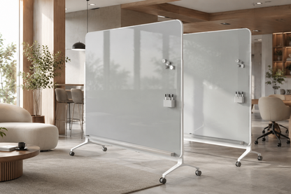 Glazen whiteboarden